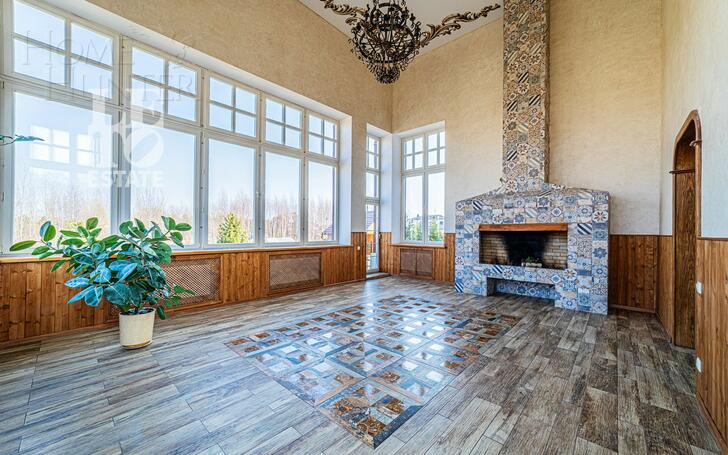 2-этажный коттедж 343.5 м² с отделкой