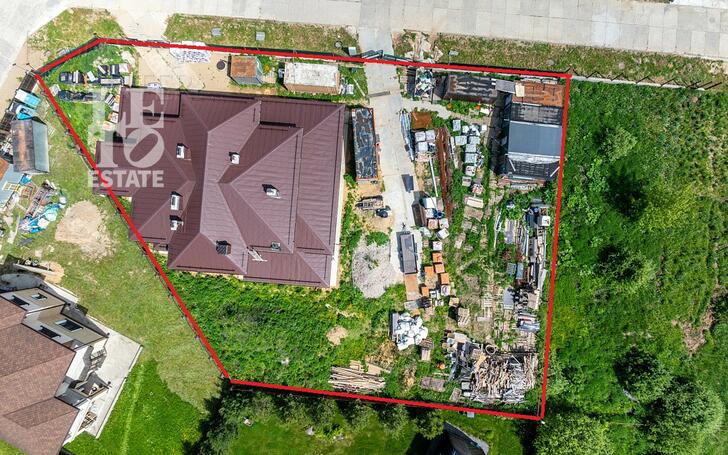 2-этажный коттедж 480 м² без отделки