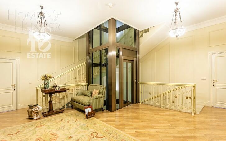 3-этажный коттедж 750 м² с отделкой