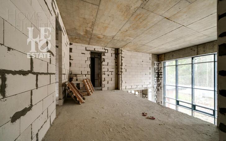 2-этажный коттедж 560 м² без отделки