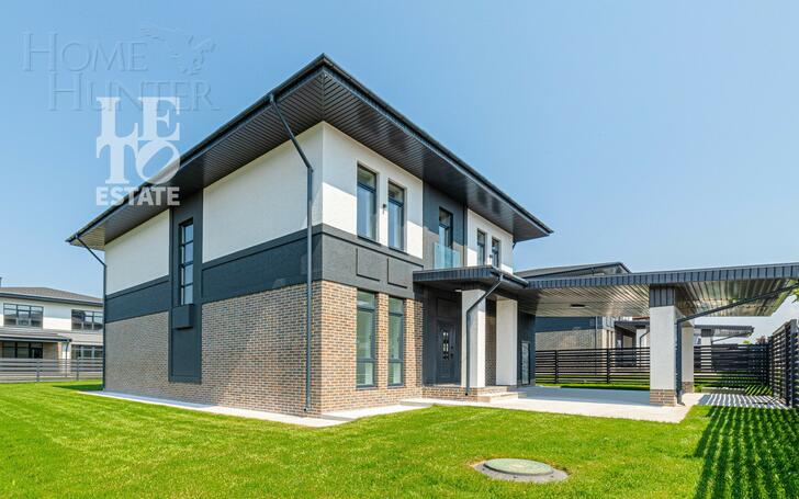 2-этажный коттедж 238.4 м² без отделки
