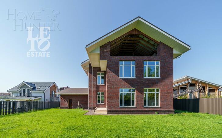 2-этажный коттедж 500 м² без отделки