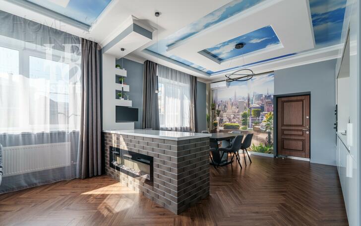 2-этажный коттедж 244 м² с отделкой