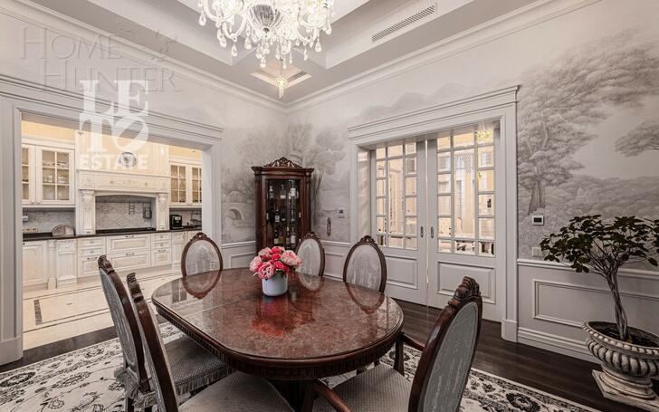 2-этажный коттедж 1 218 м² с отделкой