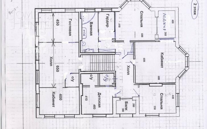 3-этажный коттедж 1 319 м² с отделкой
