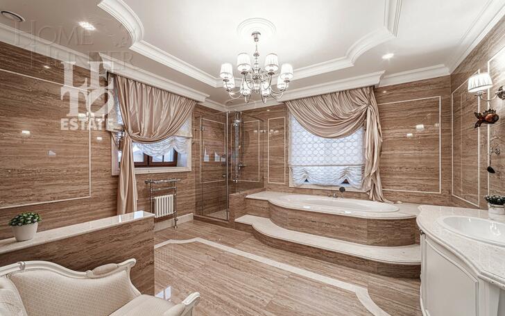 2-этажный коттедж 1 218 м² с отделкой