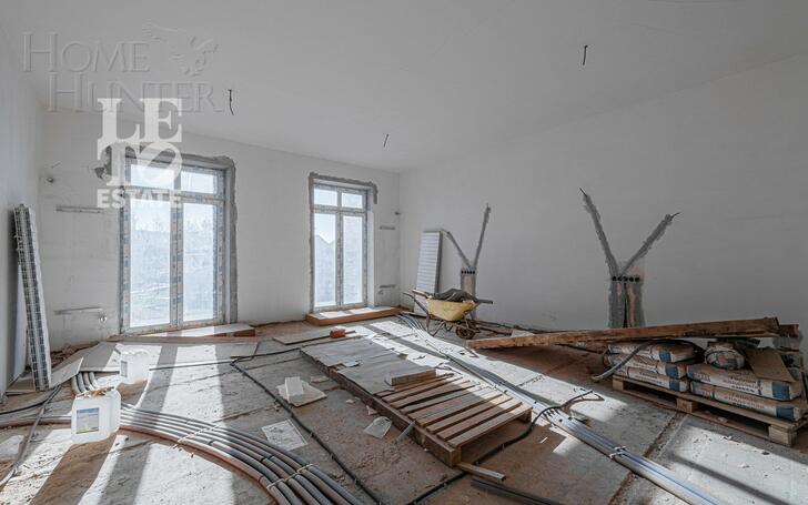 3-этажный коттедж 690 м² без отделки