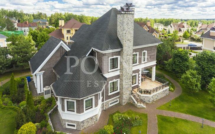 2-этажный коттедж 650 м² с отделкой