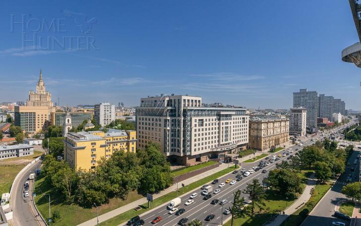5-КОМН. ПЕНТХАУС БЕЗ ОТДЕЛКИ 255 М² НА 12 ЭТАЖЕ