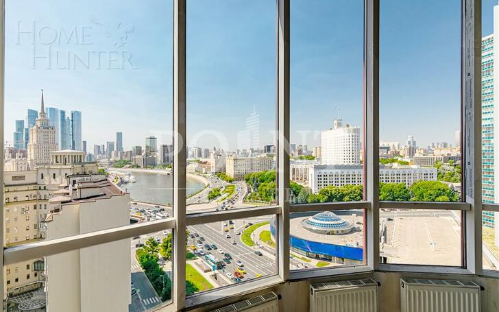 9-КОМН. ПЕНТХАУС БЕЗ ОТДЕЛКИ 435 М² НА 12 ЭТАЖЕ