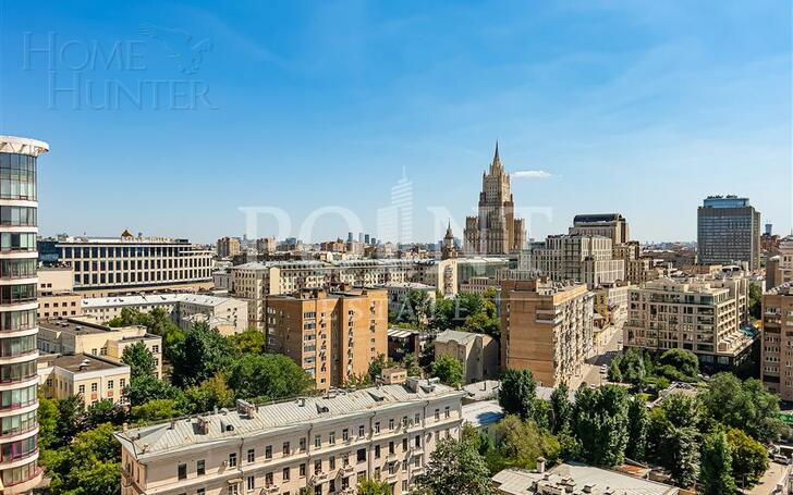 9-КОМН. ПЕНТХАУС БЕЗ ОТДЕЛКИ 435 М² НА 12 ЭТАЖЕ