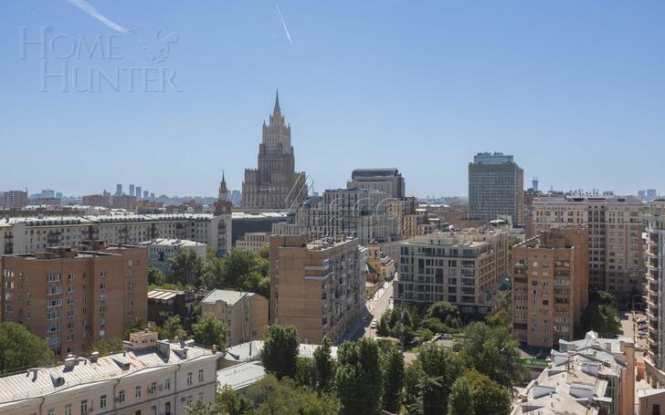 5-КОМН. ПЕНТХАУС БЕЗ ОТДЕЛКИ 255 М² НА 12 ЭТАЖЕ