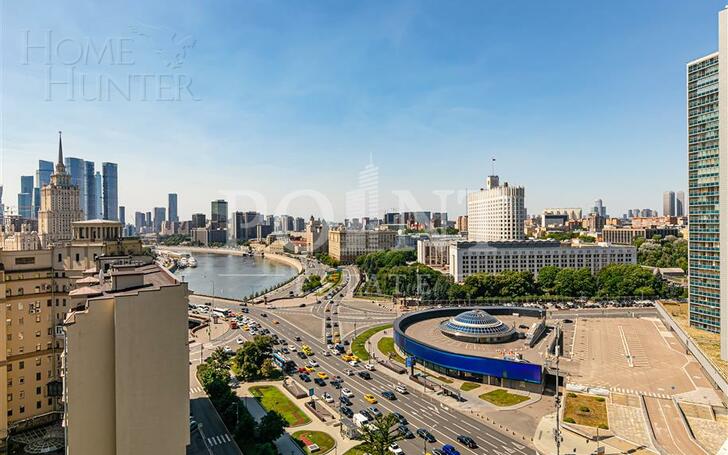 9-КОМН. ПЕНТХАУС БЕЗ ОТДЕЛКИ 435 М² НА 12 ЭТАЖЕ