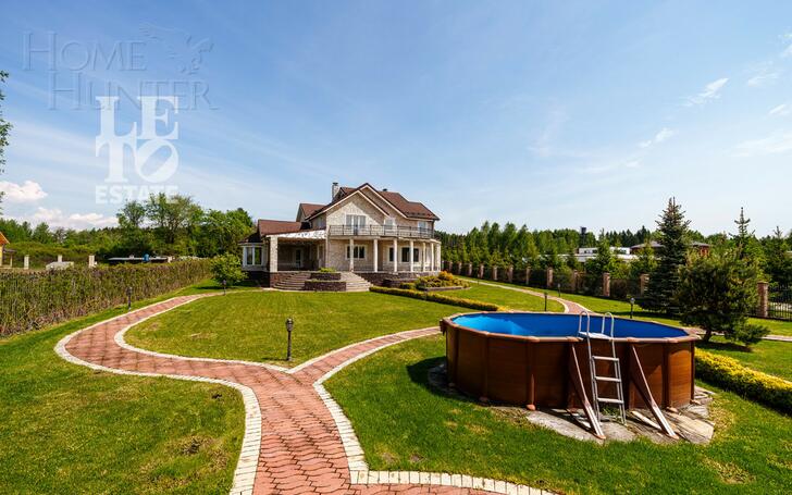 2-этажный коттедж 795 м² без отделки