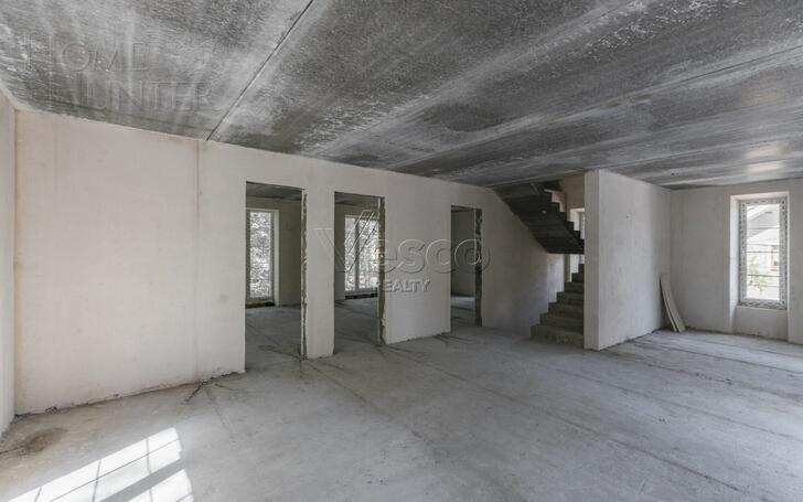 2-этажный коттедж 280 м² без отделки