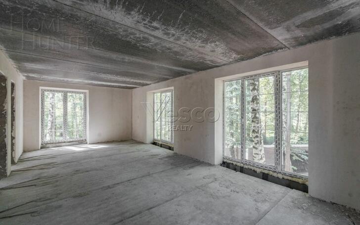 2-этажный коттедж 280 м² без отделки