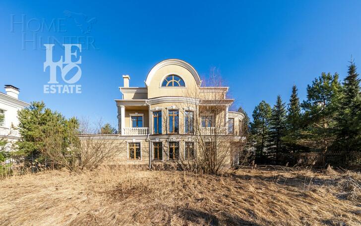 2-этажный коттедж 600 м² без отделки