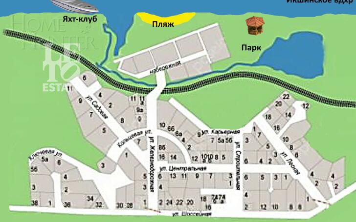 Участок 70.38 сот. в охраняемом поселке