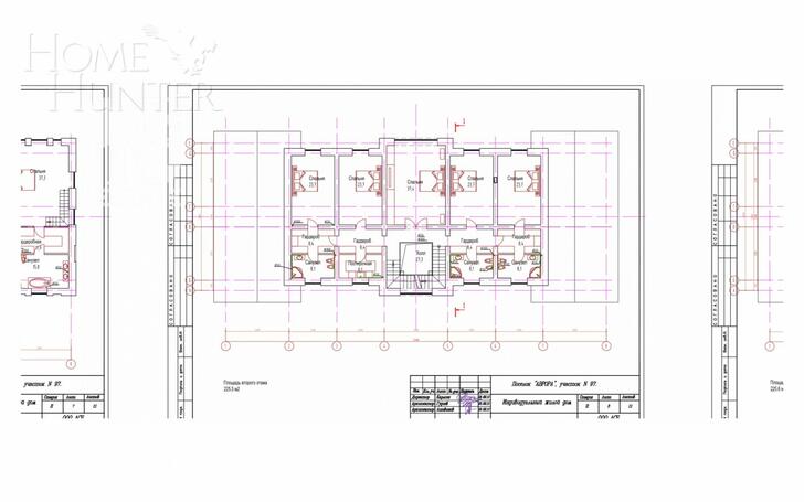 2-этажный коттедж 1 050 м² без отделки