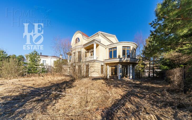 2-этажный коттедж 600 м² без отделки