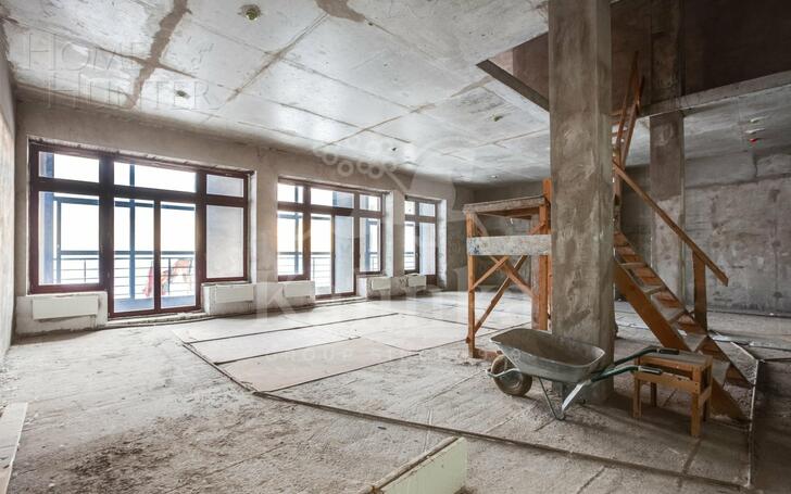 2-УРОВНЕВЫЙ ПЕНТХАУС БЕЗ ОТДЕЛКИ 227 М² НА 18 ЭТАЖЕ
