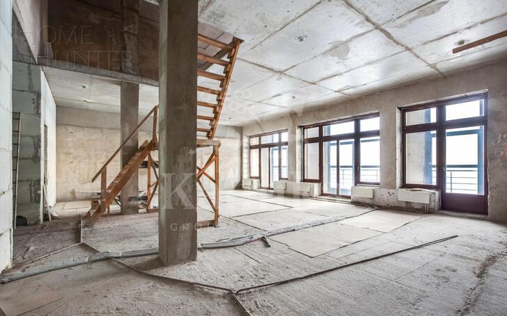 2-УРОВНЕВЫЙ ПЕНТХАУС БЕЗ ОТДЕЛКИ 227 М² НА 18 ЭТАЖЕ