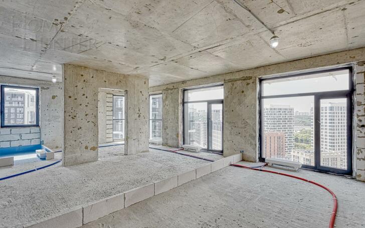 4-КОМН. КВАРТИРА БЕЗ ОТДЕЛКИ 133.3 М² НА 20 ЭТАЖЕ