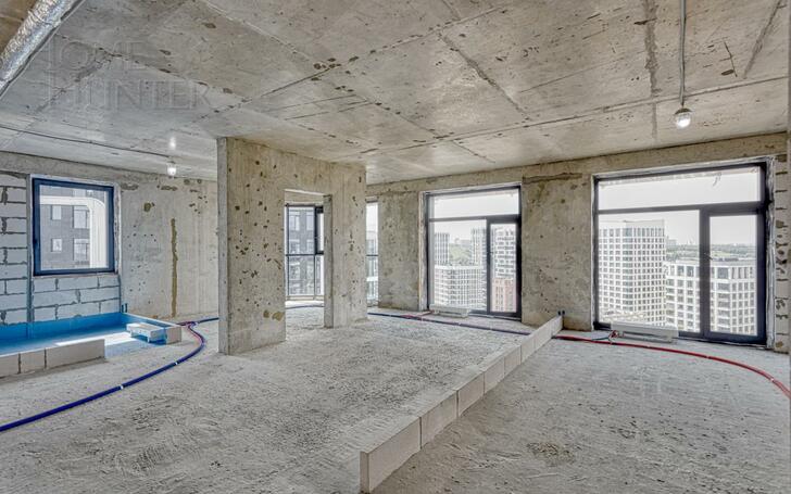 4-КОМН. КВАРТИРА БЕЗ ОТДЕЛКИ 133.3 М² НА 20 ЭТАЖЕ