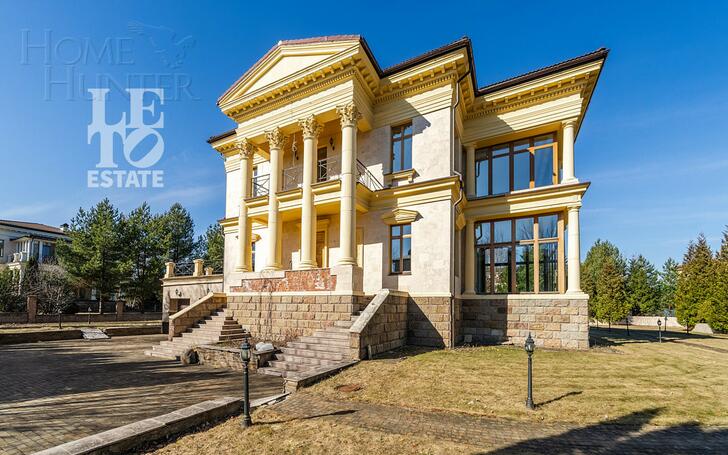 2-этажный коттедж 800 м² с отделкой