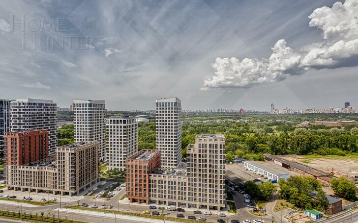 4-КОМН. КВАРТИРА БЕЗ ОТДЕЛКИ 133.3 М² НА 20 ЭТАЖЕ