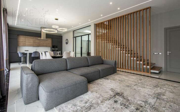 2-этажный коттедж 300 м² с отделкой