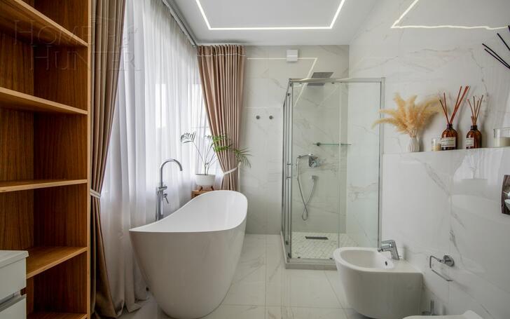 2-этажный коттедж 300 м² с отделкой