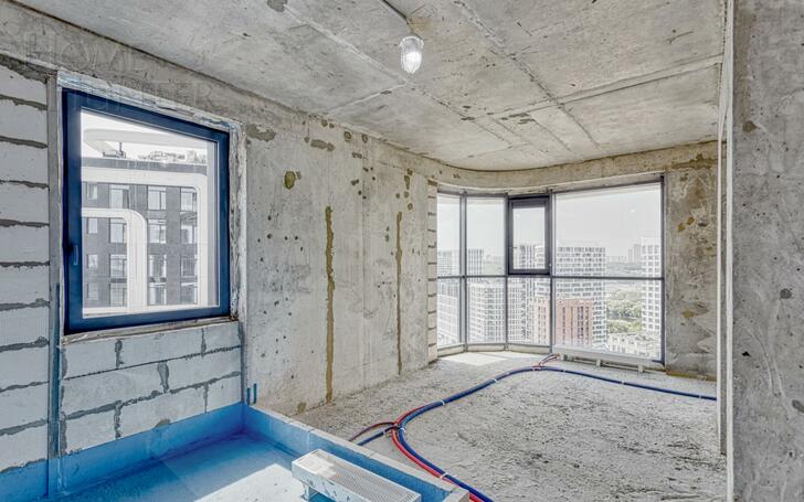 4-КОМН. КВАРТИРА БЕЗ ОТДЕЛКИ 133.3 М² НА 20 ЭТАЖЕ