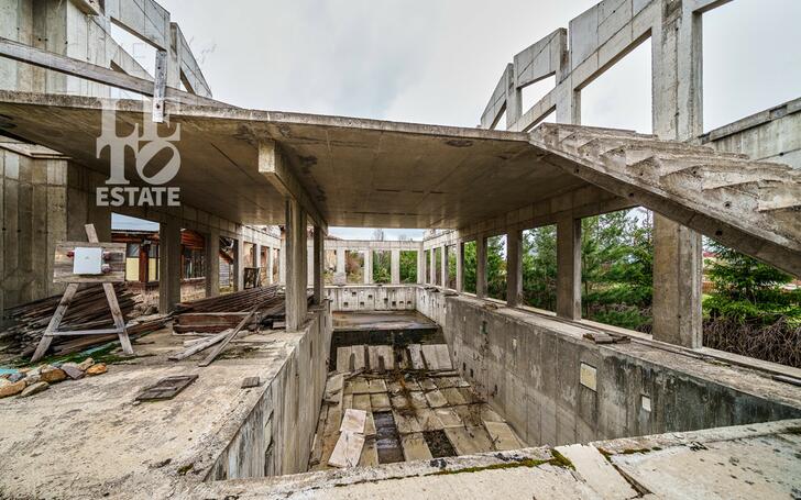 3-этажный коттедж 2 270 м² без отделки