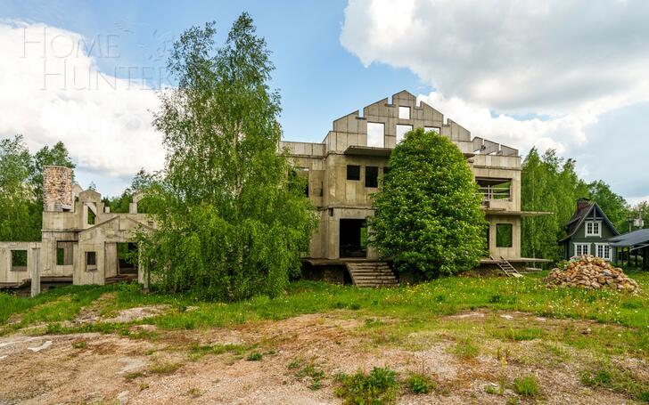 3-этажный коттедж 2 270 м² без отделки