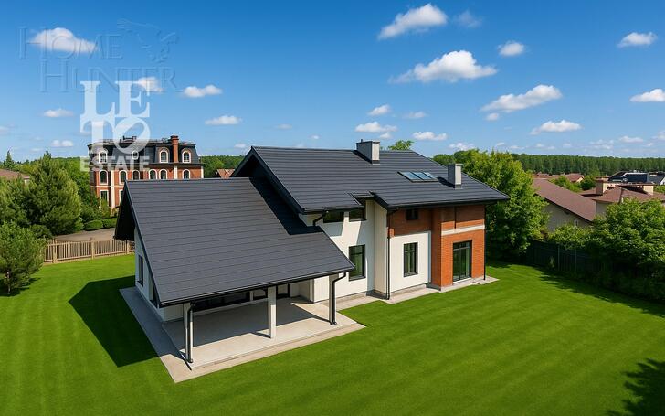 2-этажный коттедж 418.23 м² без отделки