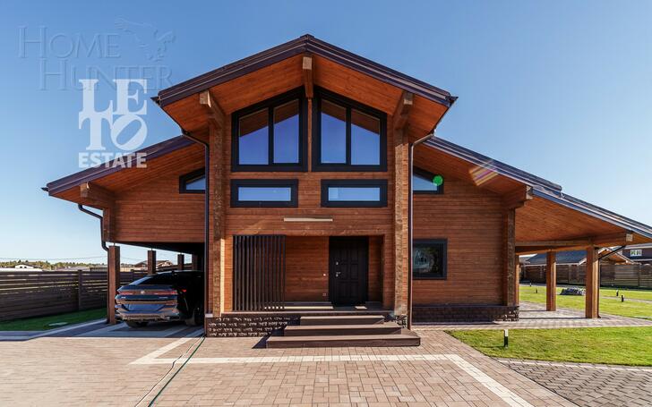 2-этажный коттедж 400 м² с отделкой
