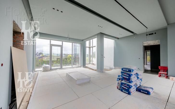 3-этажный коттедж 1 445 м² без отделки