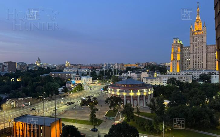 3-КОМН. АПАРТАМЕНТЫ БЕЗ ОТДЕЛКИ 123 М² НА 11 ЭТАЖЕ