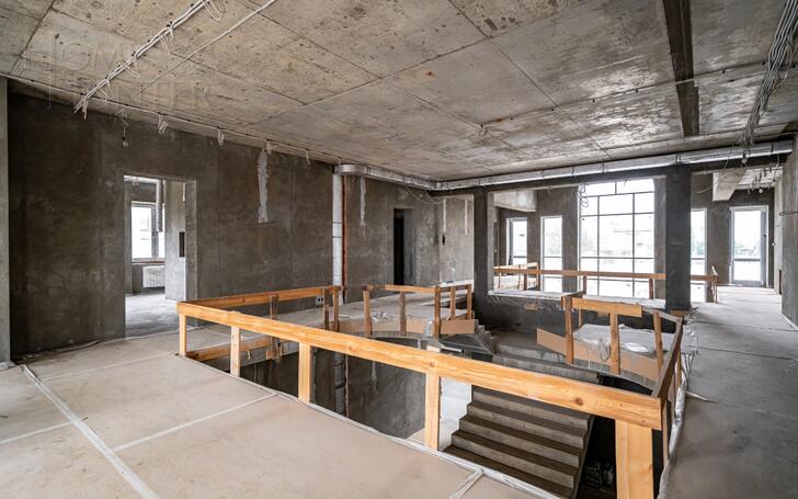 3-этажный коттедж 1 532 м² без отделки