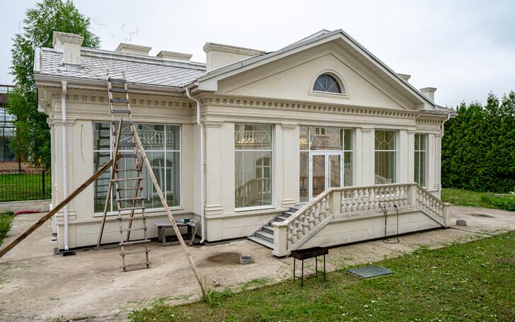 3-этажный коттедж 1 532 м² без отделки