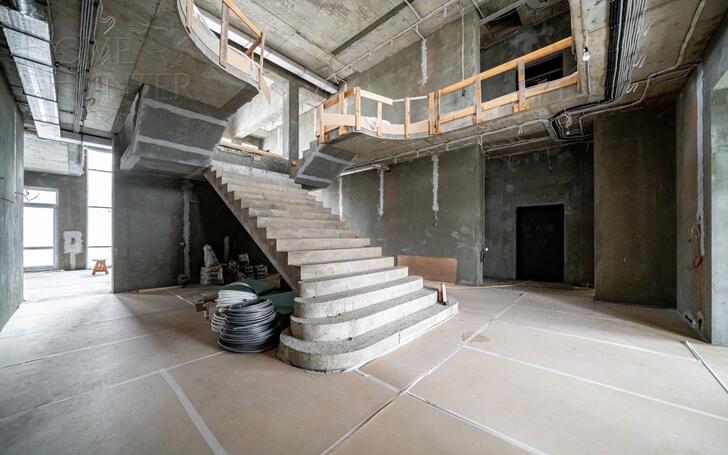 3-этажный коттедж 1 532 м² без отделки