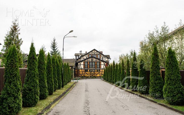 3-этажный коттедж 530 м² без отделки