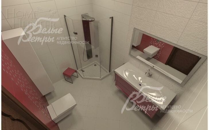3-этажный коттедж 530 м² без отделки