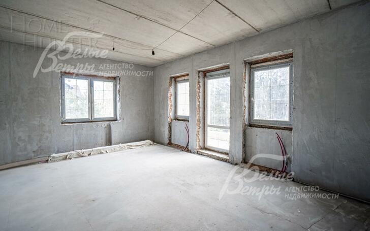 3-этажный коттедж 530 м² без отделки