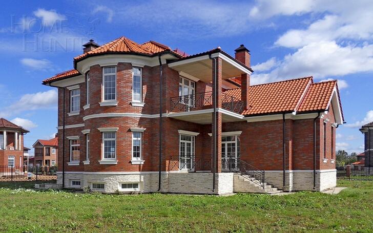 2-этажный коттедж 495 м² без отделки