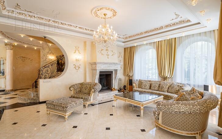 2-этажный коттедж 500 м² с отделкой