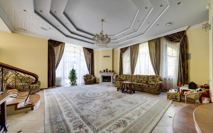 2-этажный коттедж 880 м² с отделкой