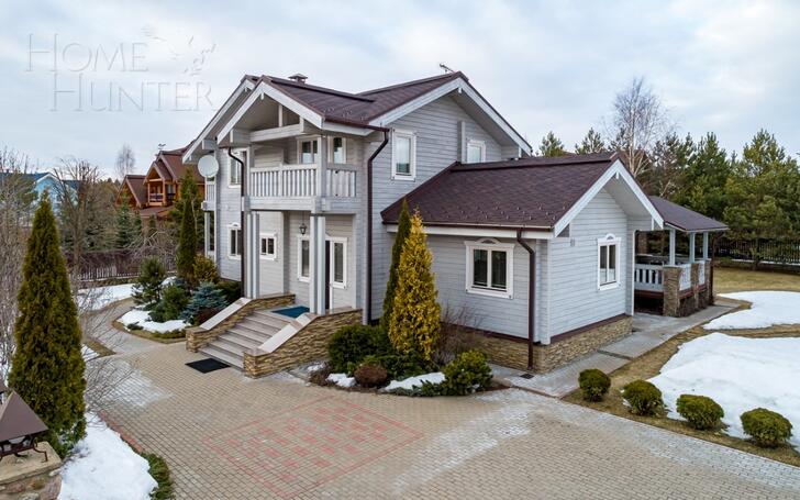 2-этажный коттедж 392 м² с отделкой