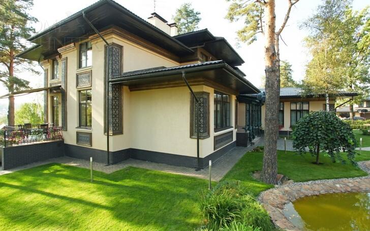 2-этажный коттедж 700 м² с отделкой